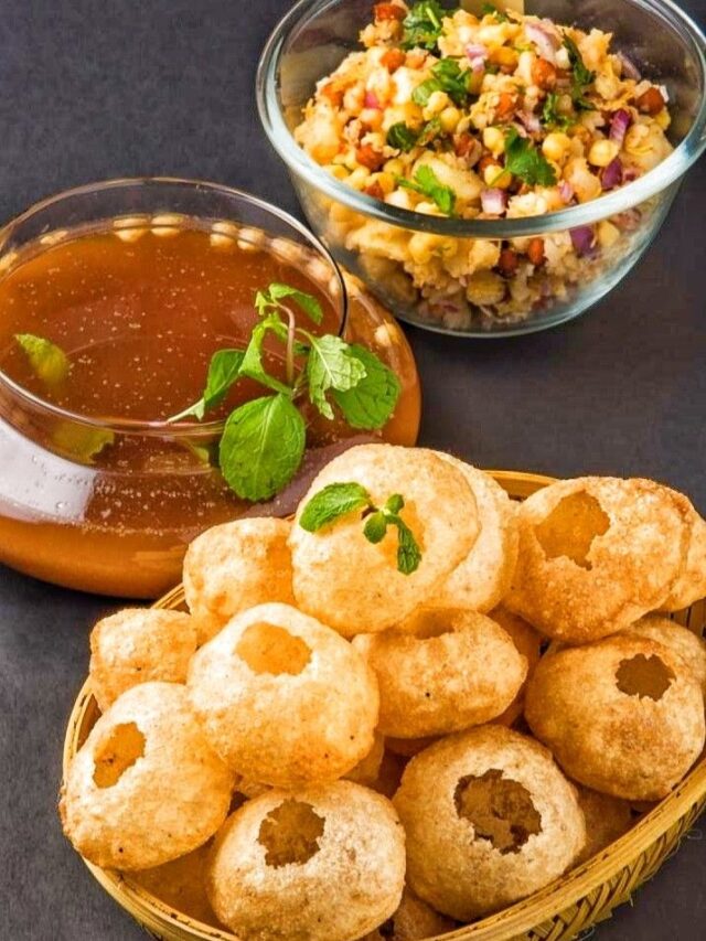 Golgappe, panipuri